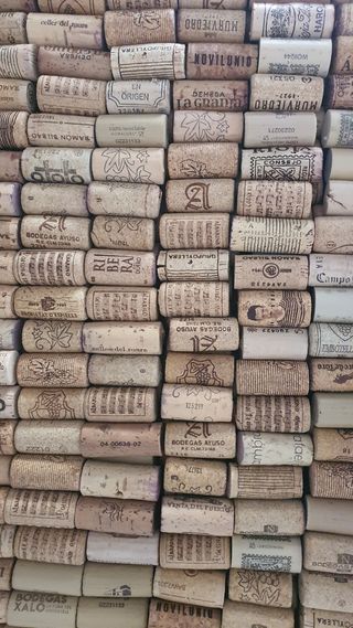 Corchos de vino