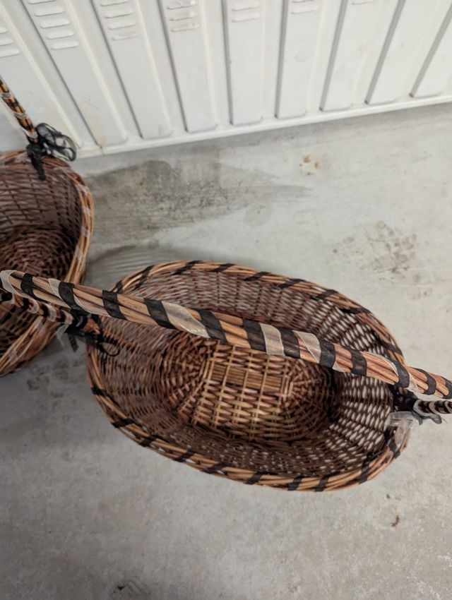 Cestas de mimbre grandes