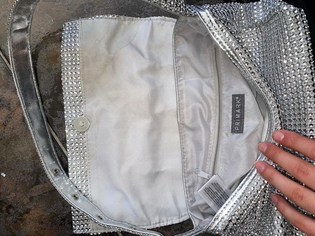 Bolso Plata Primark ✨