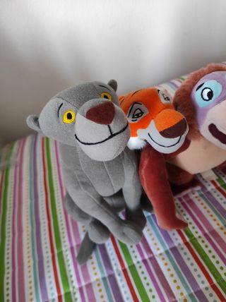  Libro Giungla: Bagheera, Shere Khan Re Luigi Lupo