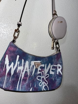 Bolso Guess  multicolor 'Whatever', verdadero.

