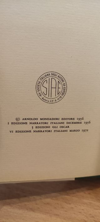 Il Segreto Di Luca  Ignazio Silone Ed. Mondadori 1