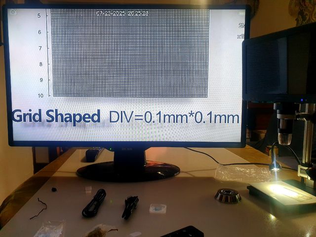 Microscopio digital pantalla de 10 pulgadas
