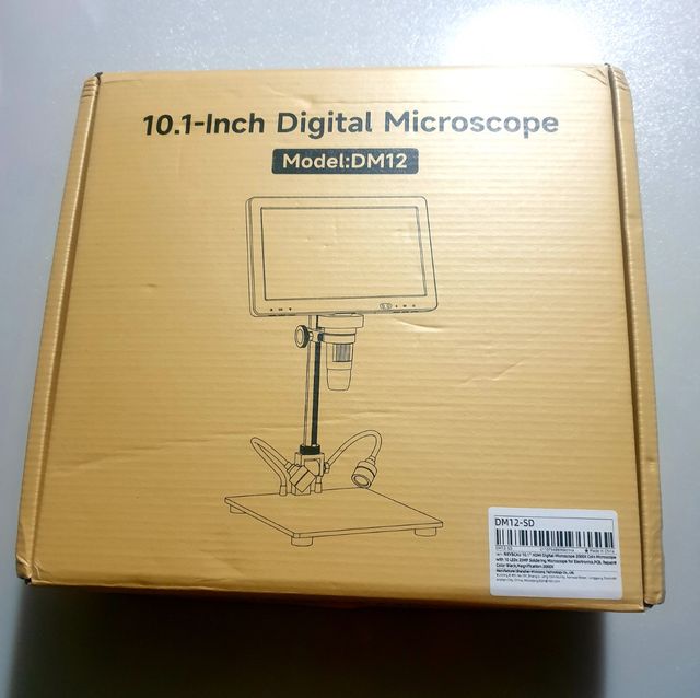 Microscopio digital pantalla de 10 pulgadas