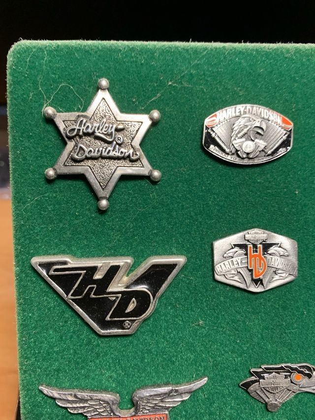 Coleção de alfinetes Harley Davidson