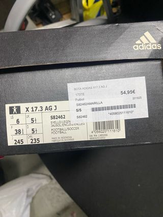 Botas de fútbol adidas X 17.3 FG J