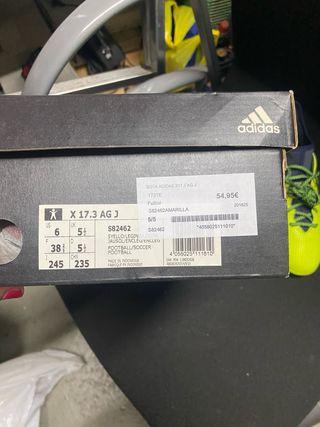 Botas de fútbol adidas X 17.3 FG J