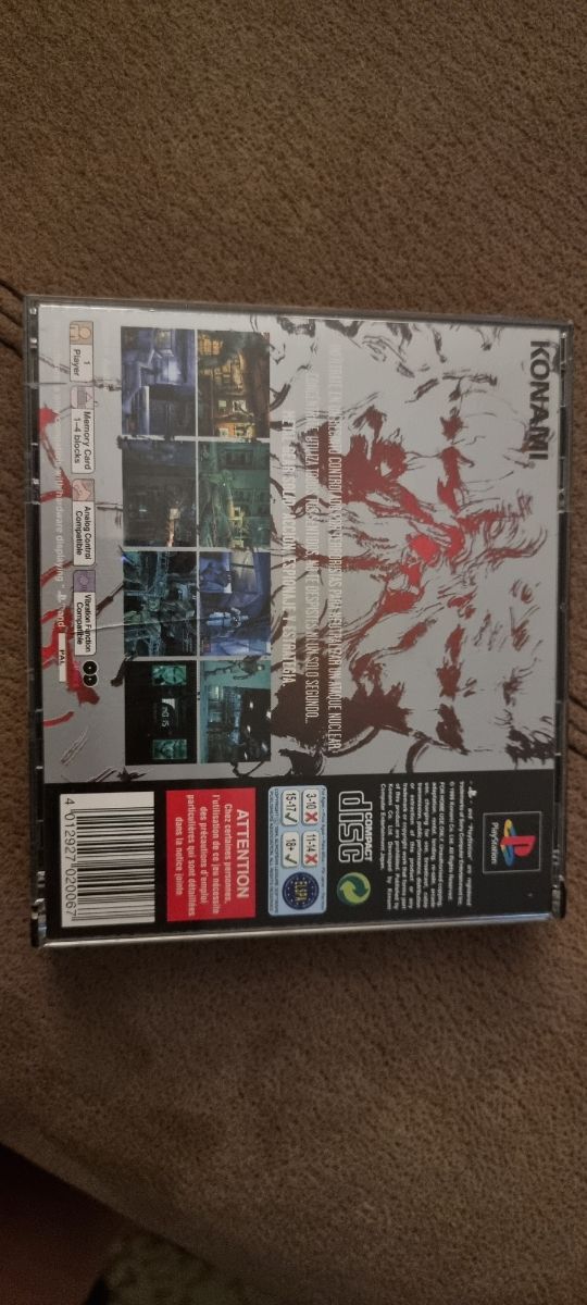 Metal Gear Solid PS1 (PAL)