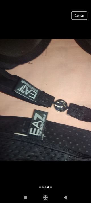 Bikini Emporio Armani negro