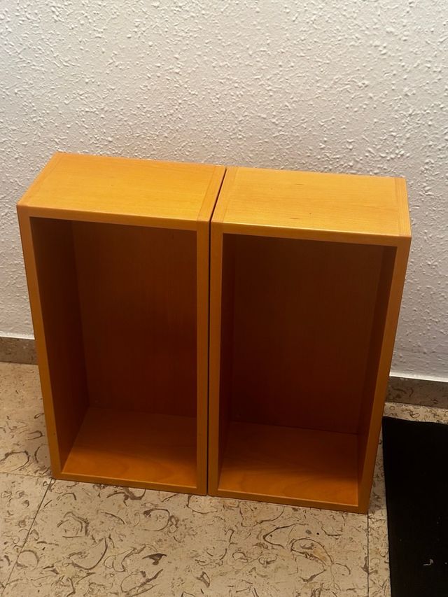 Mesitas de noche madera arce 59x30x20