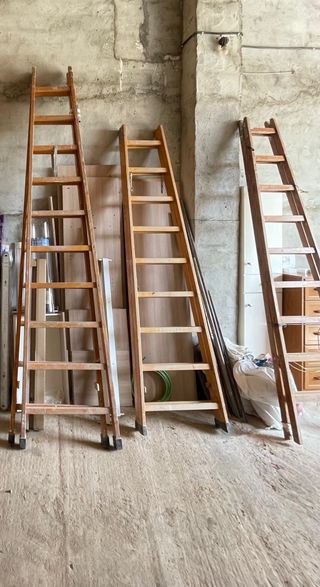 3 Escaleras Madera - Construcción