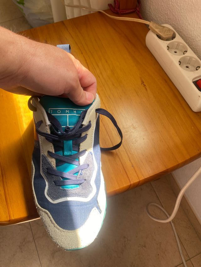 Zapatillas Tommy Jeans - Azul Beige