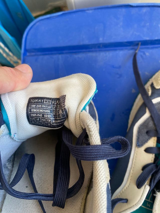 Zapatillas Tommy Jeans - Azul Beige