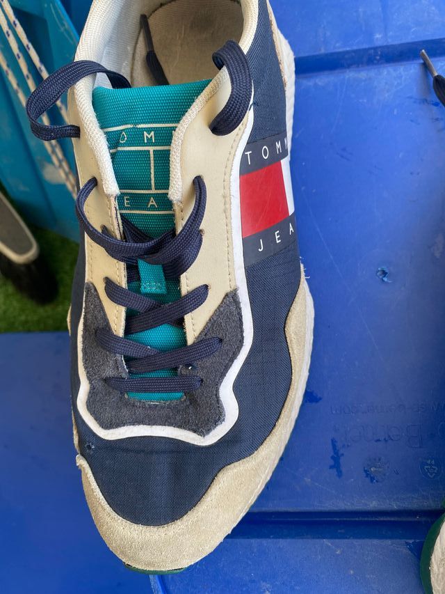 Zapatillas Tommy Jeans - Azul Beige