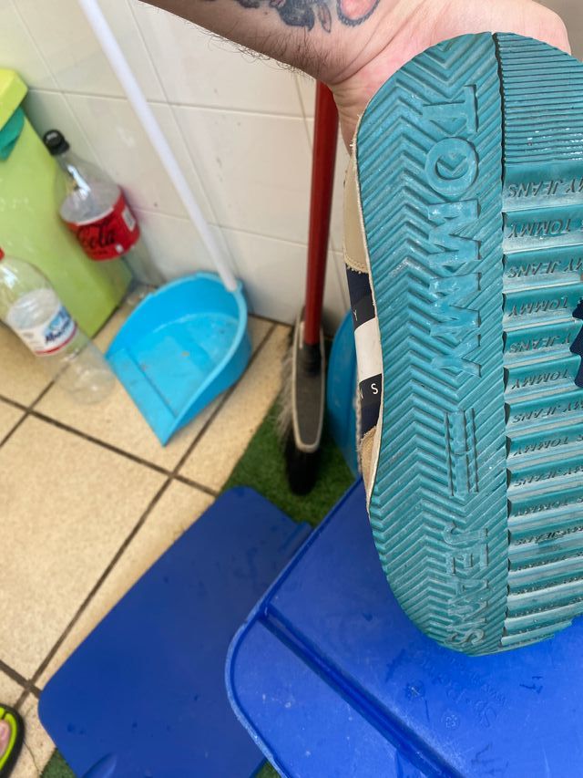 Zapatillas Tommy Jeans - Azul Beige