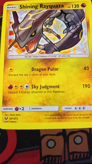Rayquaza Brillante - Pokémon TCG
