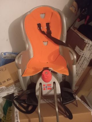 Asiento bici niño