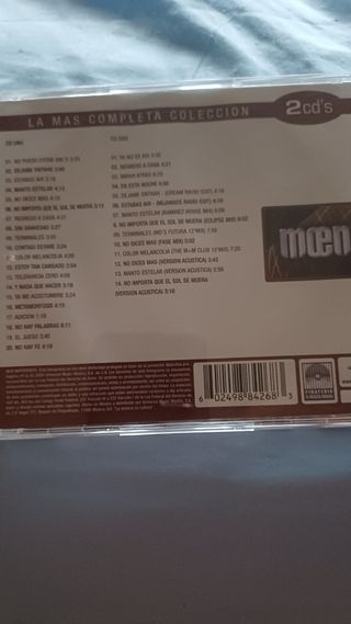 CD Doble Moenia - Pop Mexicano