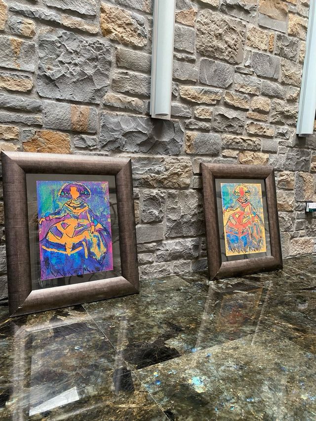 2 Cuadros Arte Moderno