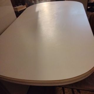Mesa comedor blanca extensible