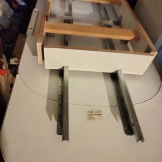 Mesa comedor blanca extensible