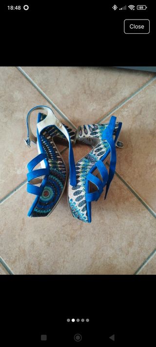 Sandali enJoy blu n.39
