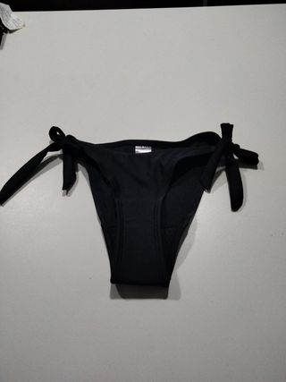 Braga bikini menstrual Kiwitas negra XXS