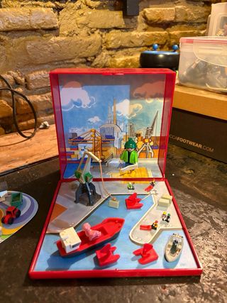 Playmobil micromundo: pueblo & puerto