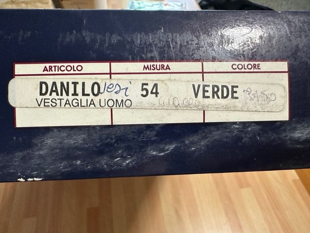 Vestaglia Prive’ Pour L’Homme verde oliva