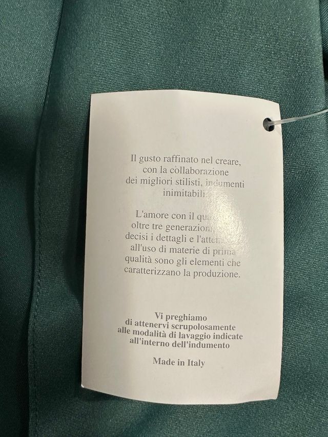 Vestaglia Prive’ Pour L’Homme verde oliva