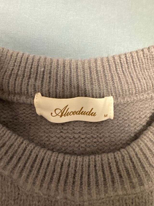 Suéter Alcedudu M Beige