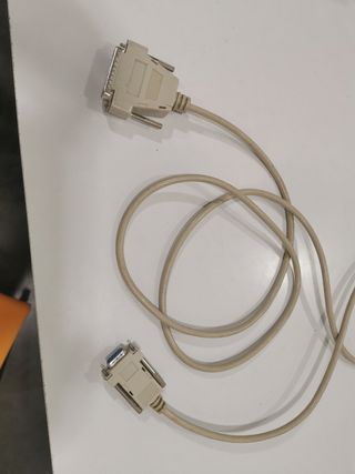 Cable DB9 hembra a DB25 macho