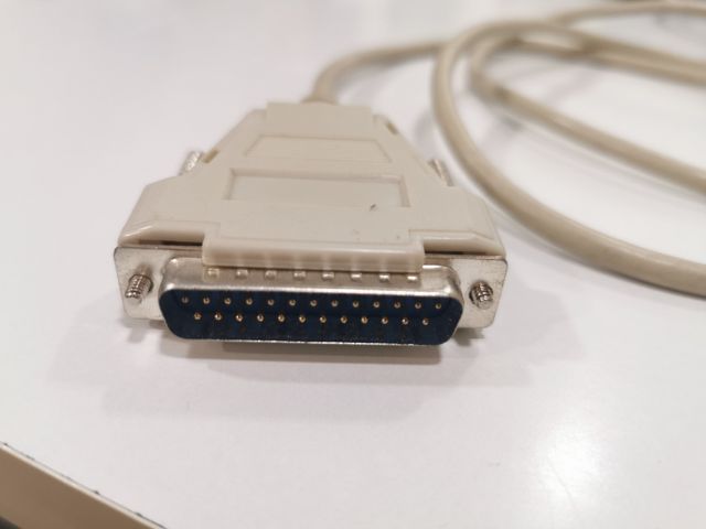 Cable DB9 hembra a DB25 macho