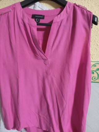 Blusones rosa y blanca 