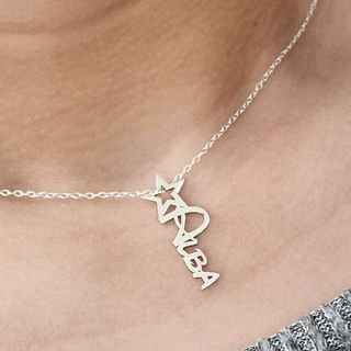 Collar Alba plata - Estrella
