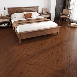 Suelo vinílico autoadhesivo PVC efecto madera