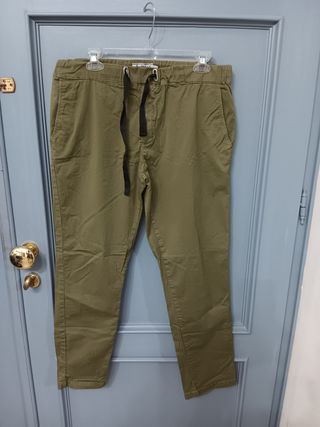 Pantaloni estivi uomo - verde oliva