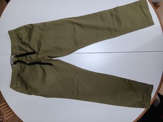 Pantaloni estivi uomo - verde oliva