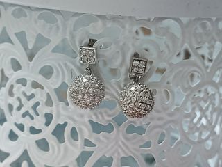 Pendientes Plata Brillantes