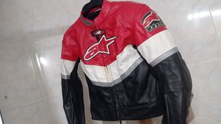 Chaqueta moto Alpinestars cuero