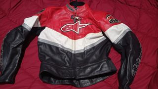 Chaqueta moto Alpinestars cuero