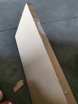 Mesa centro madera - Blanco/Roble