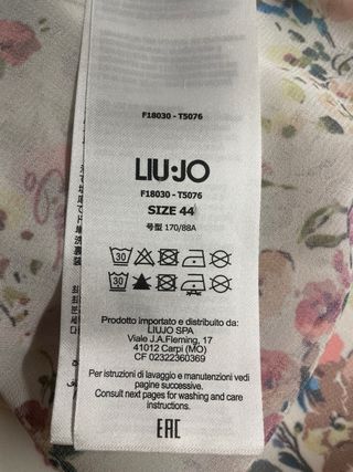 Vestido midi floral de Liu Jo Milano