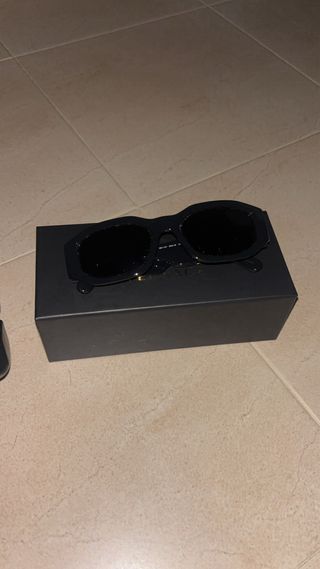 gafas versace unisex negras
