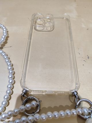 Funda Xiaomi 15 Ultra con collar perlas