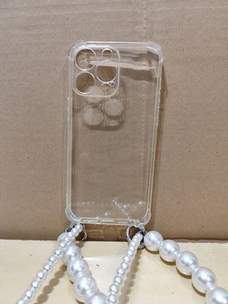 Funda Xiaomi 15 Ultra con collar perlas