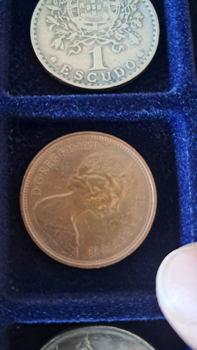 Moeda 2 Pence Britânica 1971