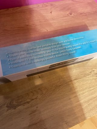 Barra sonido TV inalámbrica