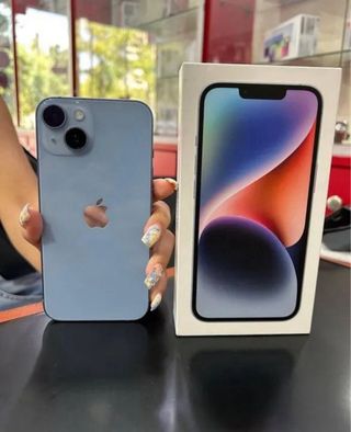 iPhone 14 Azul 128GB Impecable