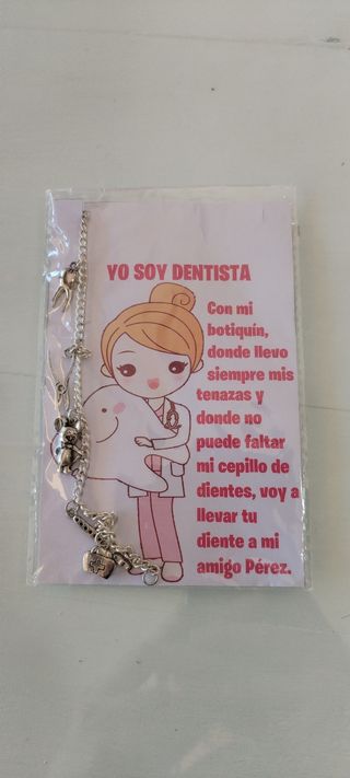 Pulsera Dentista - Plata